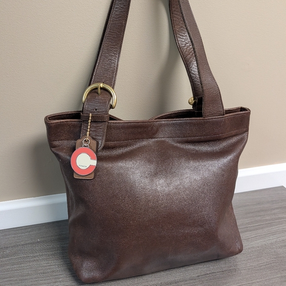 🤎 Vintage 90's Coach #4140 Soho Waverly Lafayette Shoulder Satchel Hobo Bag - Picture 4 of 16